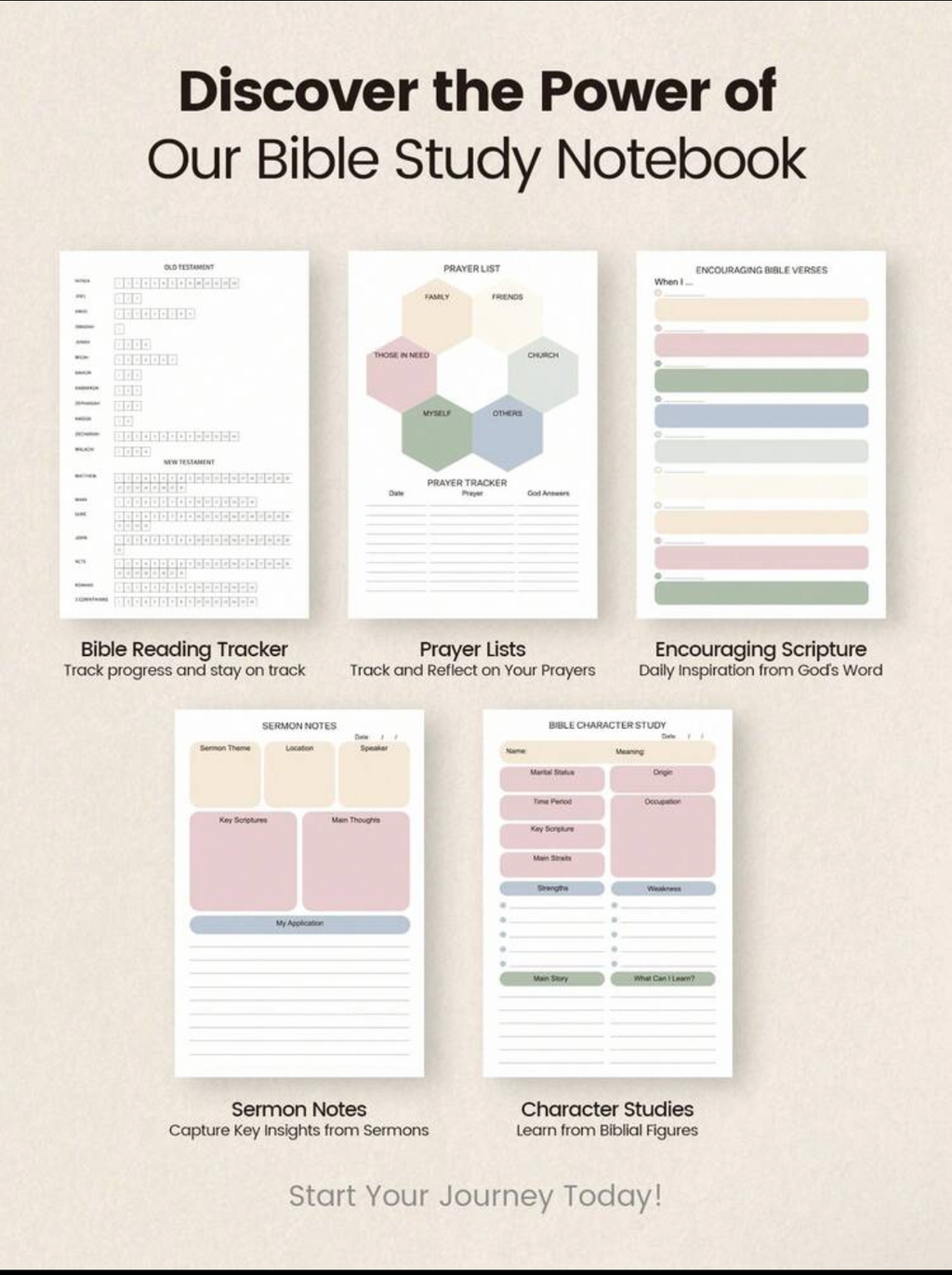 Bible Study Notebook
