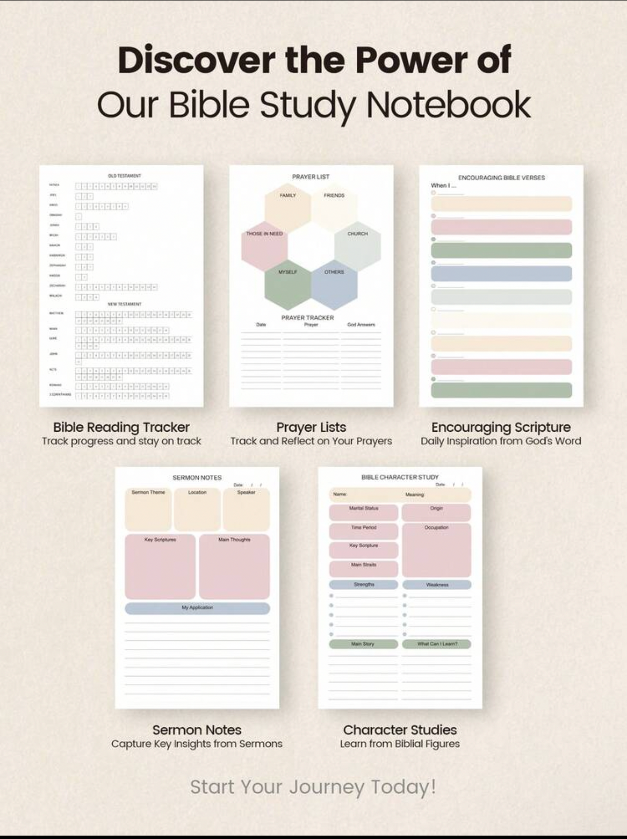 Bible Study Notebook