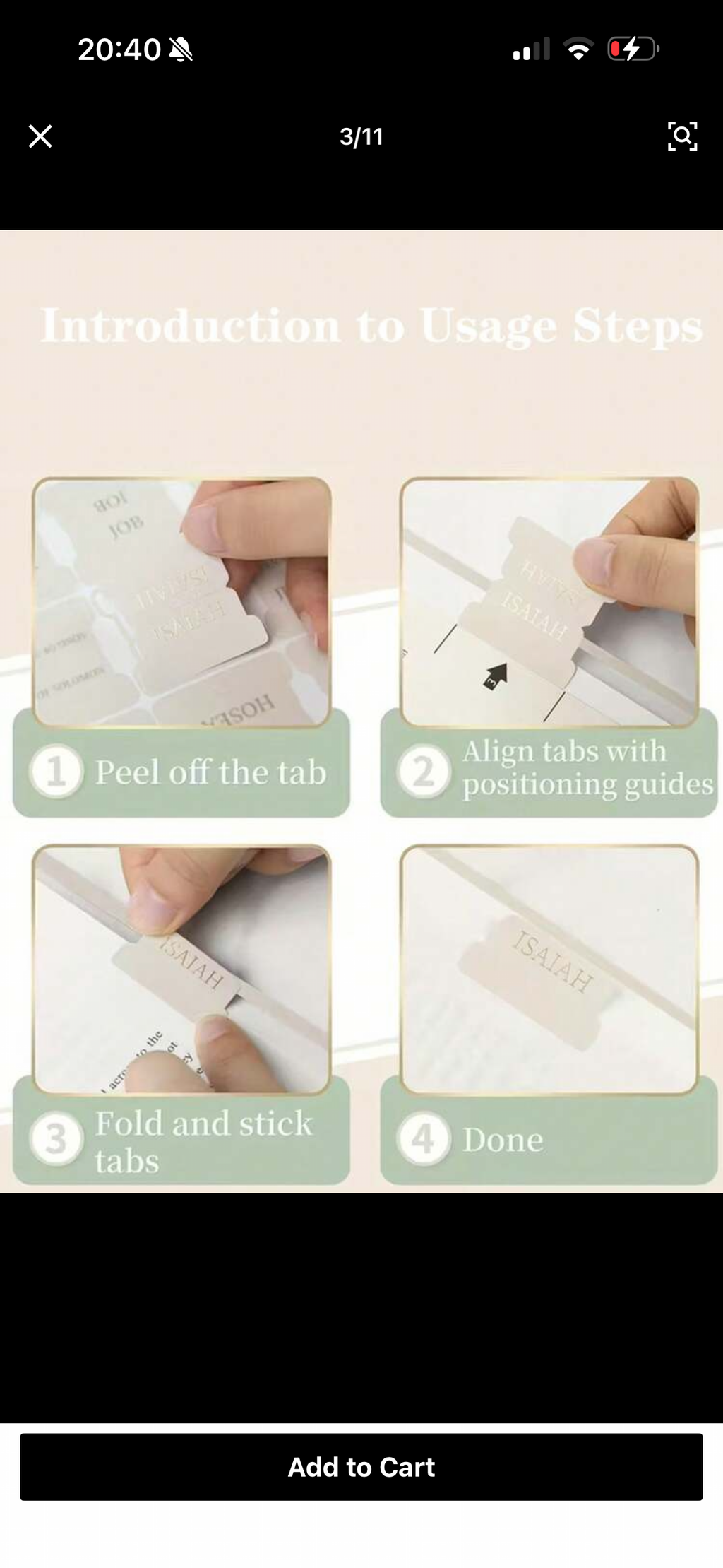 Bible Tabs